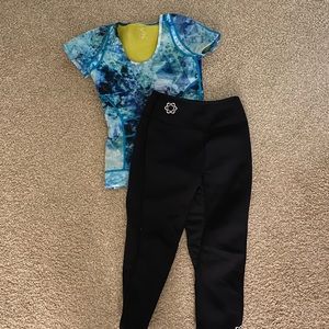 Zaggora Hot Pants and T-Shirt Set Size Medium